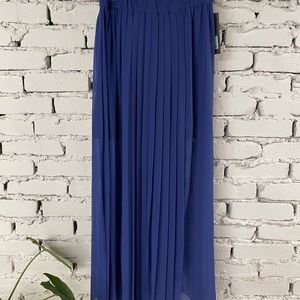 Mossimo sheer pleated maxi skirt